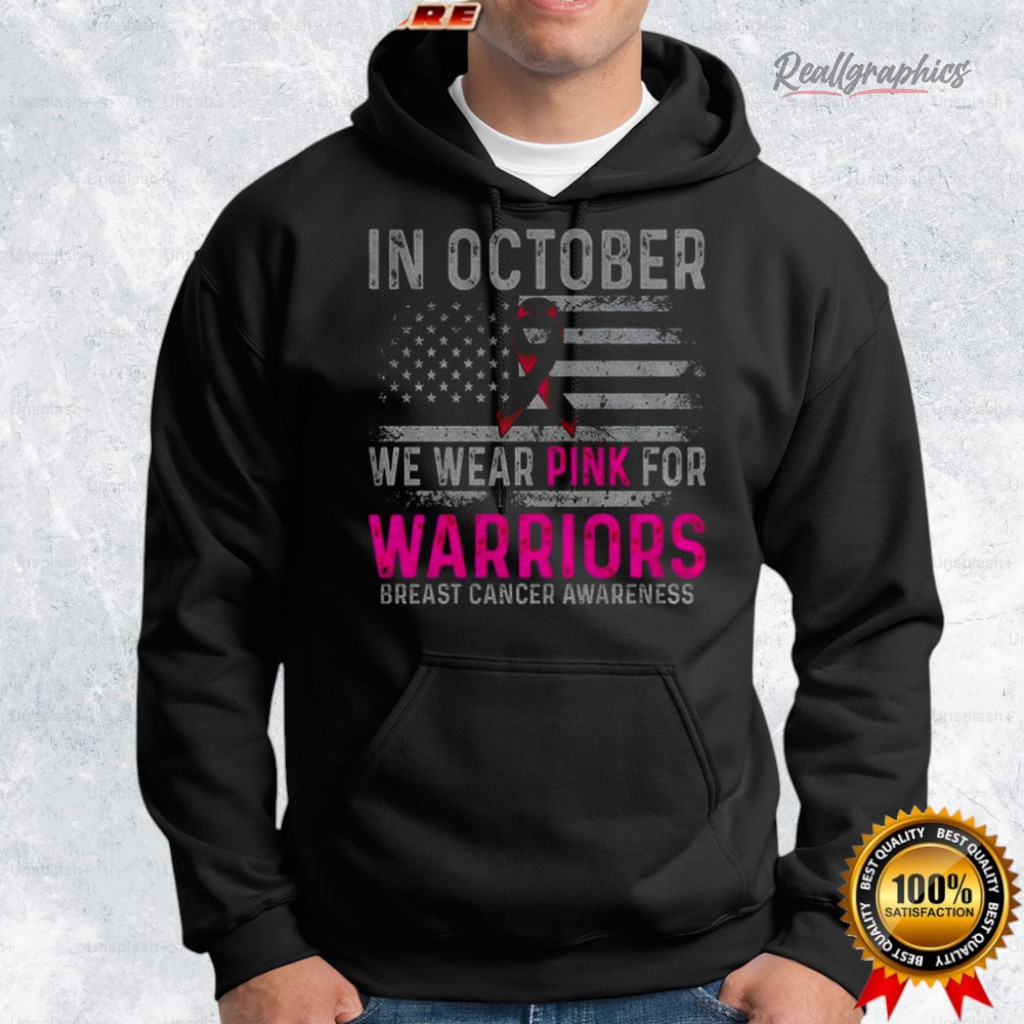 in october we wear pink for warriors flag shirt 2 b5b19y