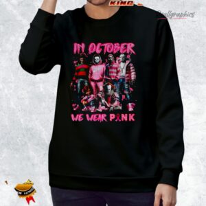 in october we wear pink horror characters shirt 3 nezcem