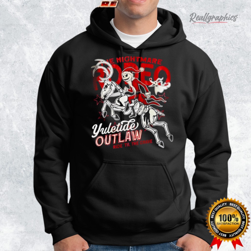 jack skellington the nightmare before christmas yuletide outlaw ride til the grae shirt 2 zyckqj
