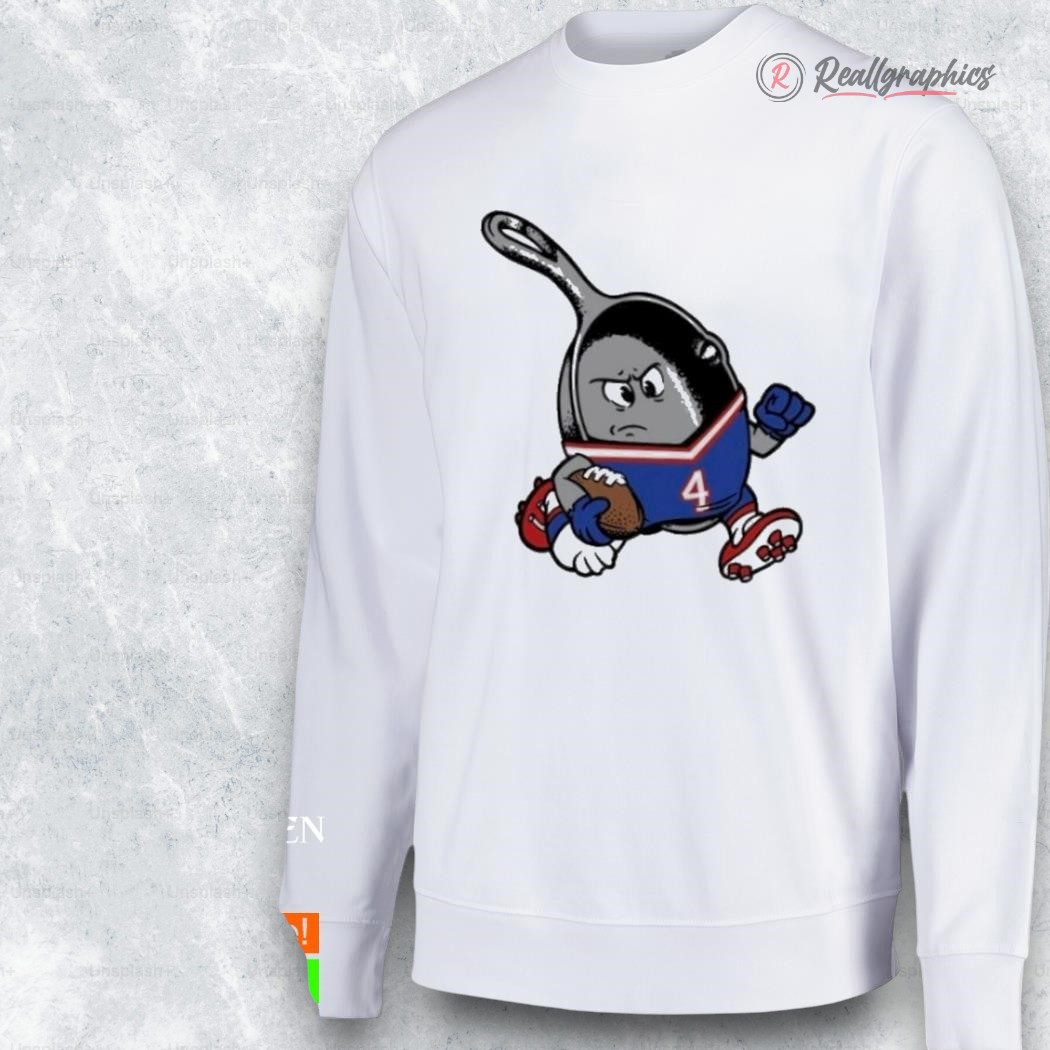 james cook buffalo bills nfl cast iron skillet cartoon shirt 2 hdcwhs