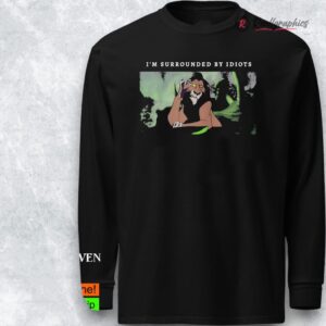 lion king scar i m surrounded by idiots shirt 1 uveukr