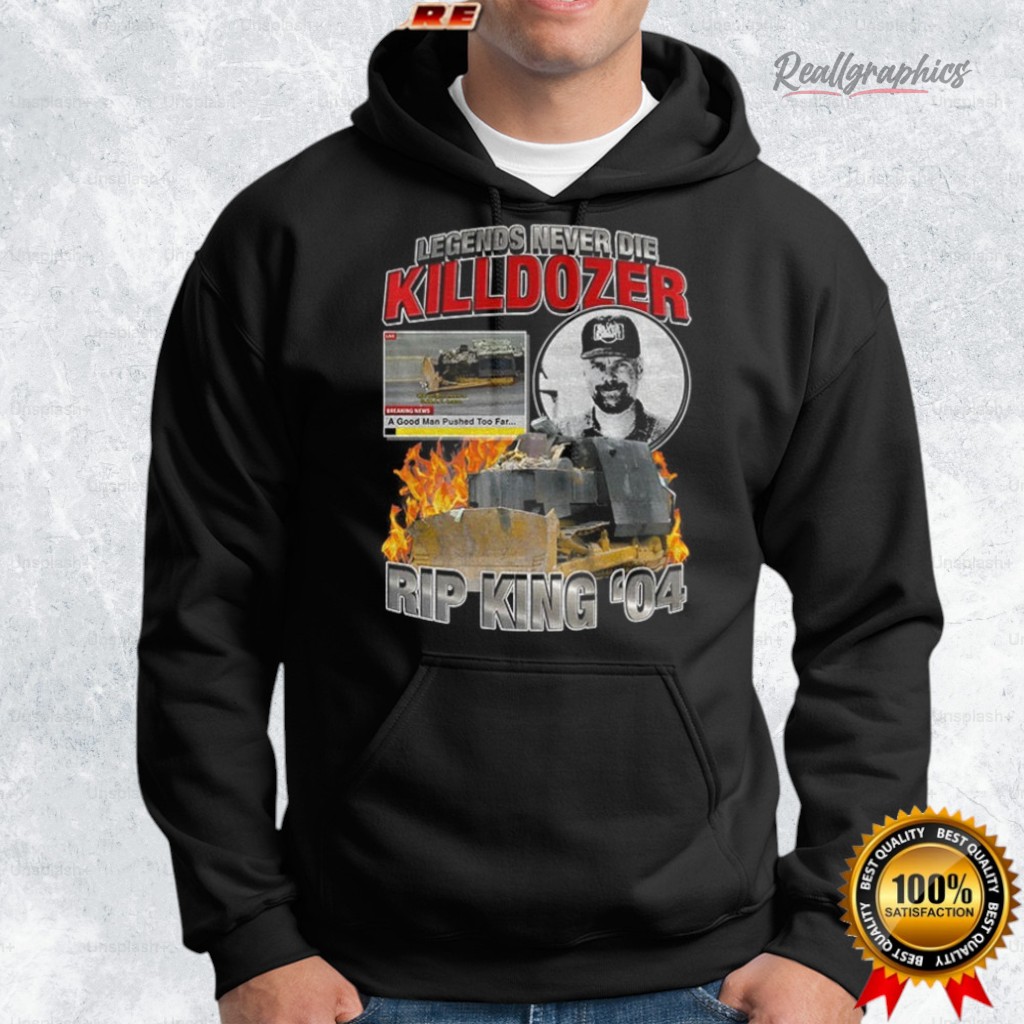 marin heemeyer killdozer legends neer die rip king 04 shirt 2 n3ucbm