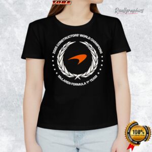 mclaren formula 1 team 2025 constructors world champions logo shirt 1 kkdvtt