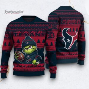 nfl houston texans the grinch ugly christmas sweater 1 ykbnfg
