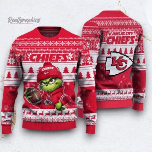 nfl kansas city chiefs the grinch ugly christmas sweater 1 yzmrvq
