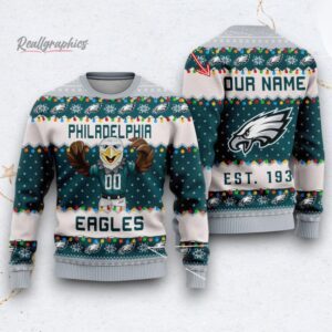 nfl philadelphia eagles cute mascot custom ugly christmas sweater 1 qpeg4f