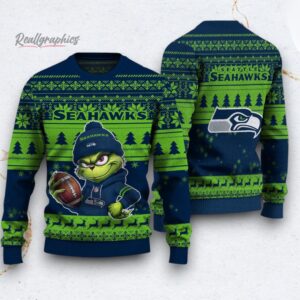 nfl seattle seahawks the grinch ugly christmas sweater 1 dxcu1q