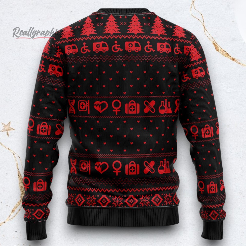 Nurse Ugly Christmas Sweater   Gift for Christmas, Noel Malalan Nurse Ugly Christmas Sweater   Gift for Christmas, Noel Malalan
