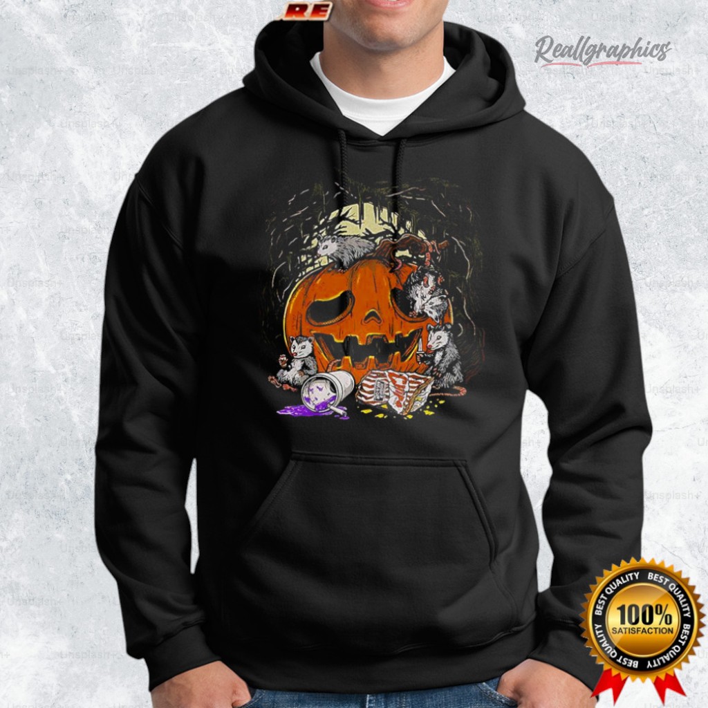 opossum jack o lantern pumpkin halloween shirt 2 wdtjxi