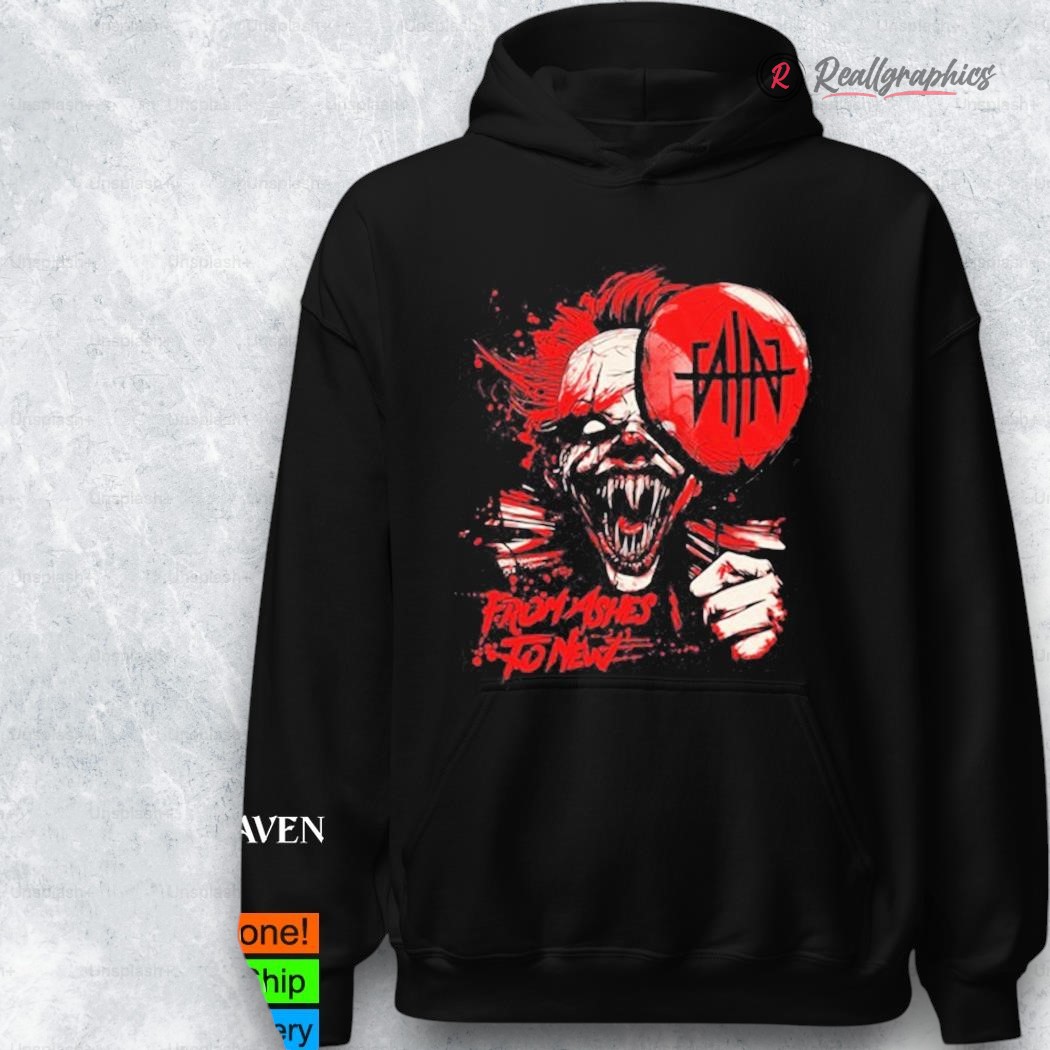 pennywise from ashes to shirt 2 mf10la