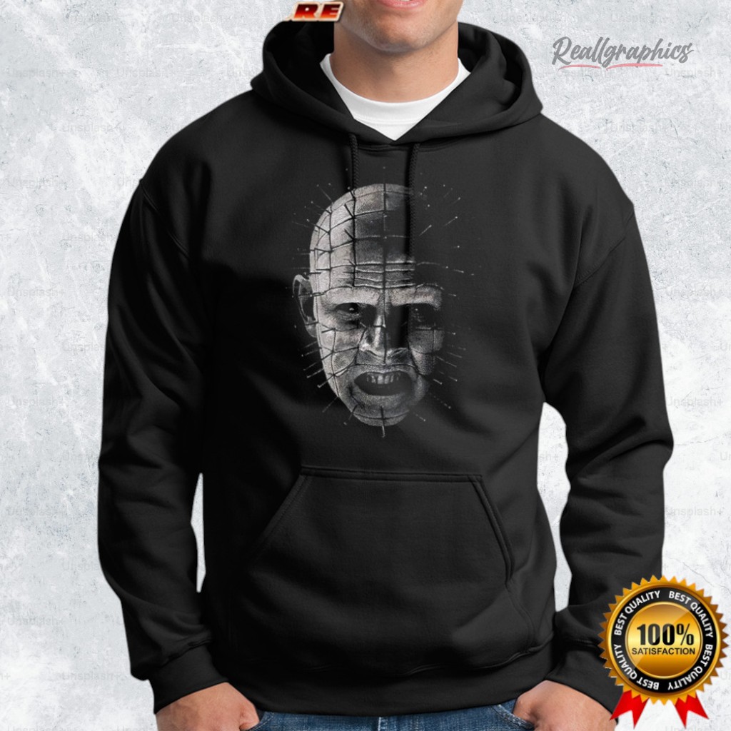 pinhead big face graphic halloween shirt 2 cy4nv3