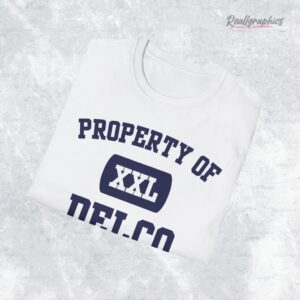 property of xxl delco shirt 1 ew9lu7