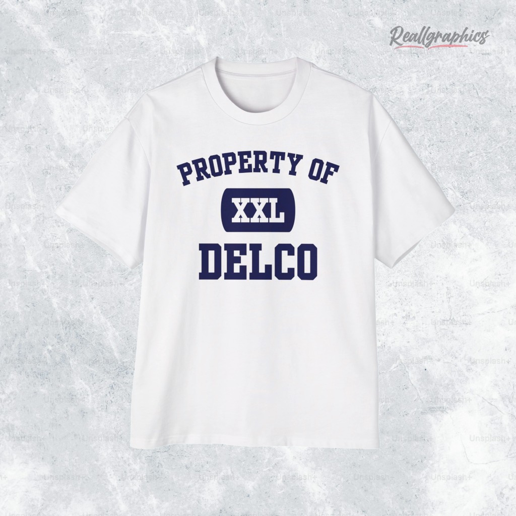 property of xxl delco shirt 2 d6dnao