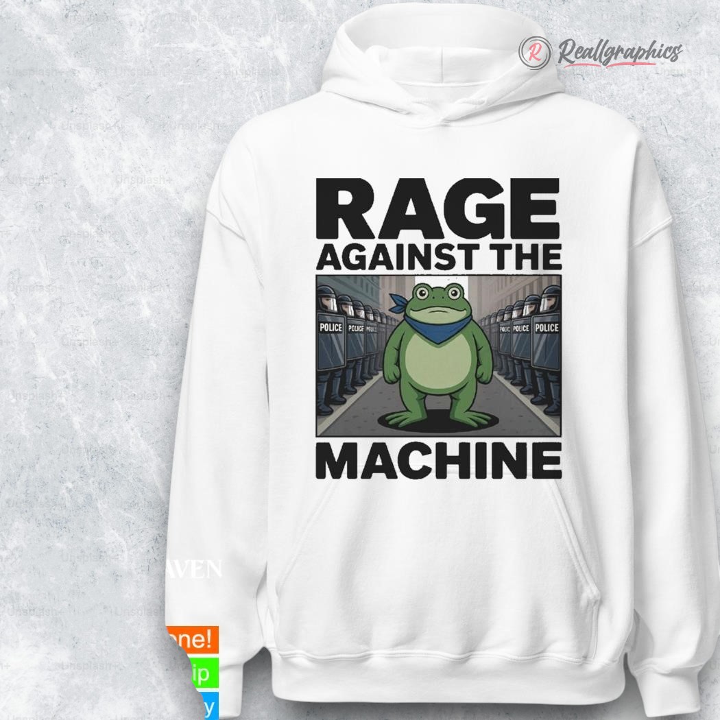 Rage Against The Machine Portland Frog Anti Police Ice Shirt Rage Against The Machine Portland Frog Anti Police Ice Shirt