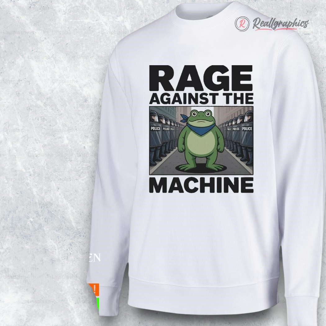 rage against the machine portland frog anti police ice shirt 2 v71u2h