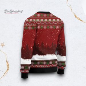 red truck home christmas ugly christmas sweater 1 fohiqi