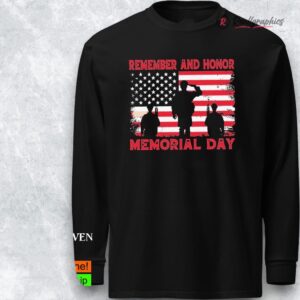 remember and honor memorial day american shirt 1 ynm2x1