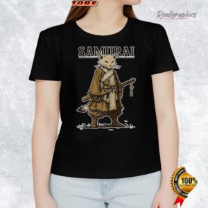 samurai cat japan japanese warrior shirt 1 vgf49b