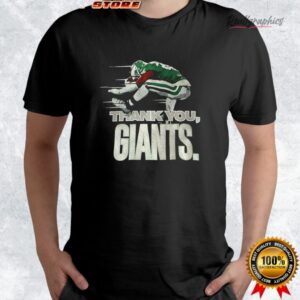 saquon barkley thank you new york giants football nfl shirt 4 fcfdks