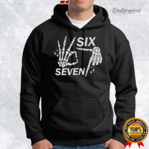 six seen 6 7 meme funny skeleton hands halloween bones shirt 2 qaqzxc