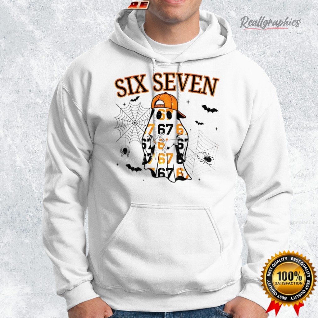 spooky season halloween 67 six seen ghost shirt 2 hwvxvv