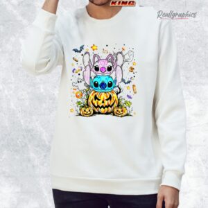 stitch pumpkin spooky vibes halloween shirt 3 cw777y
