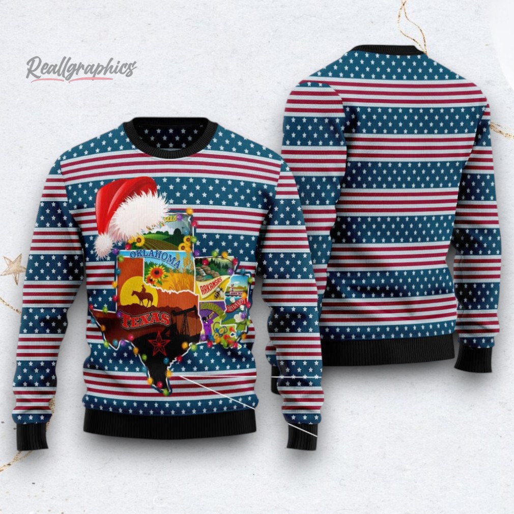 texas xmas ugly christmas sweater best gift for christmas 2 r0ccps