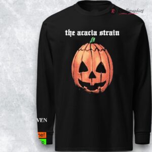 the acacia strain pumpkin mask shirt 1 v5vswy