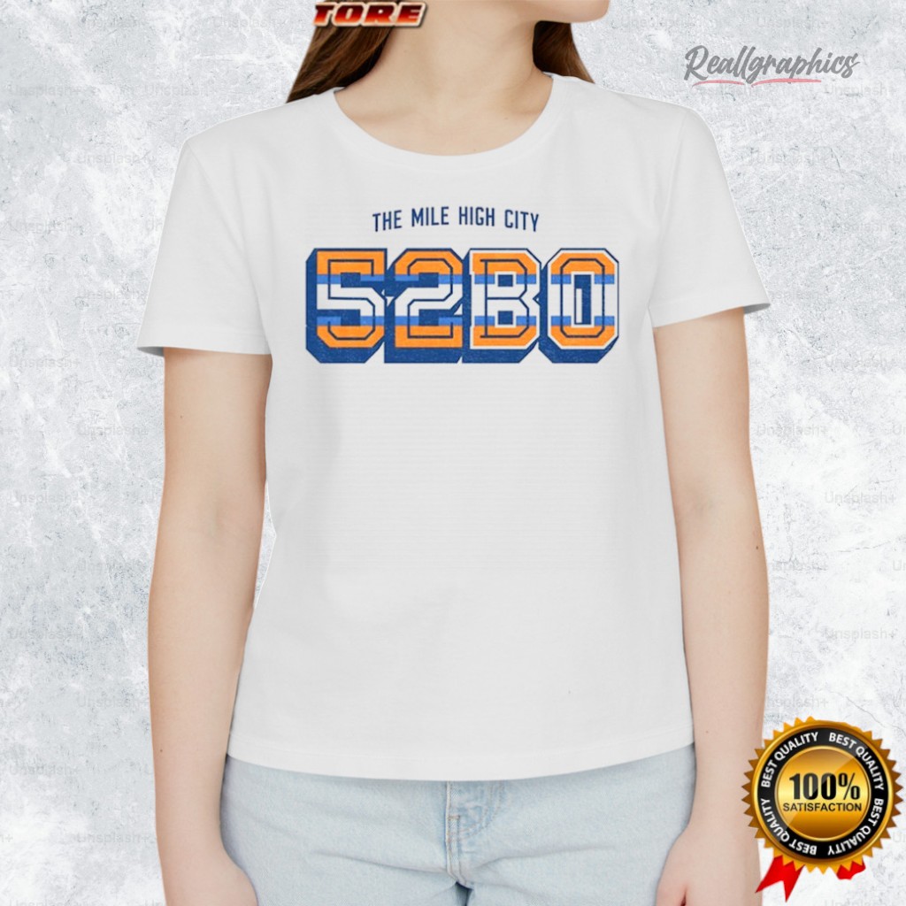 The Mile High City 5280 Dnvr Shirt The Mile High City 5280 Dnvr Shirt