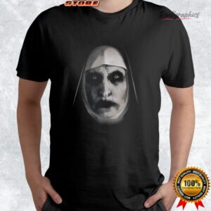 the nun the conjuring big face graphic halloween shirt 4 xqhbml