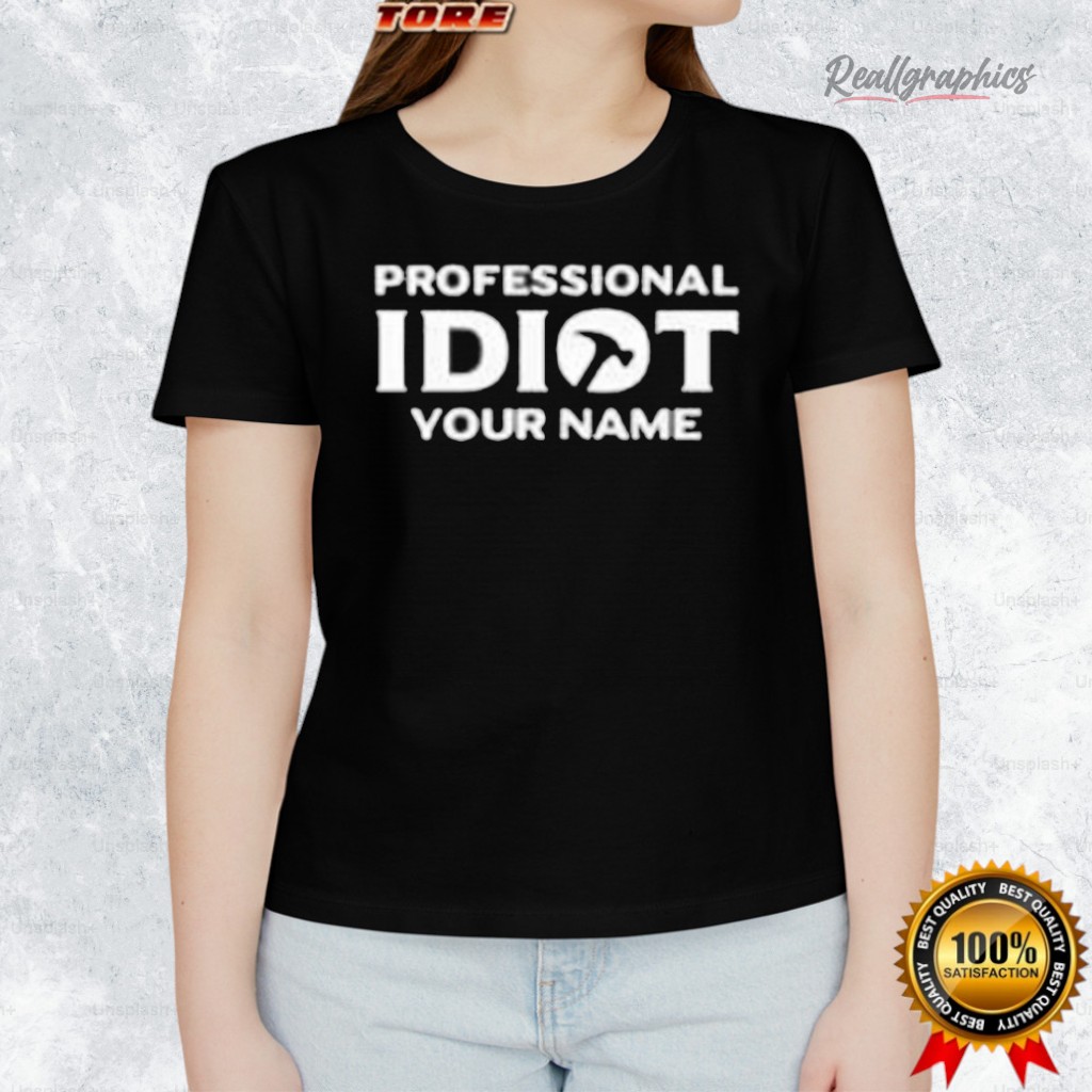 The Professional Idiots Subtle Shirt The Professional Idiots Subtle Shirt