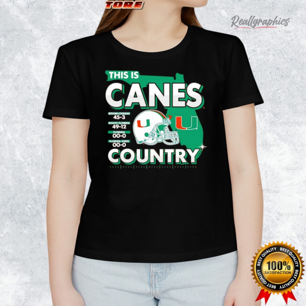 This Is Canes Country Miami Hurricanes 2025 State Champs Helmet Football Shirt This Is Canes Country Miami Hurricanes 2025 State Champs Helmet Football Shirt