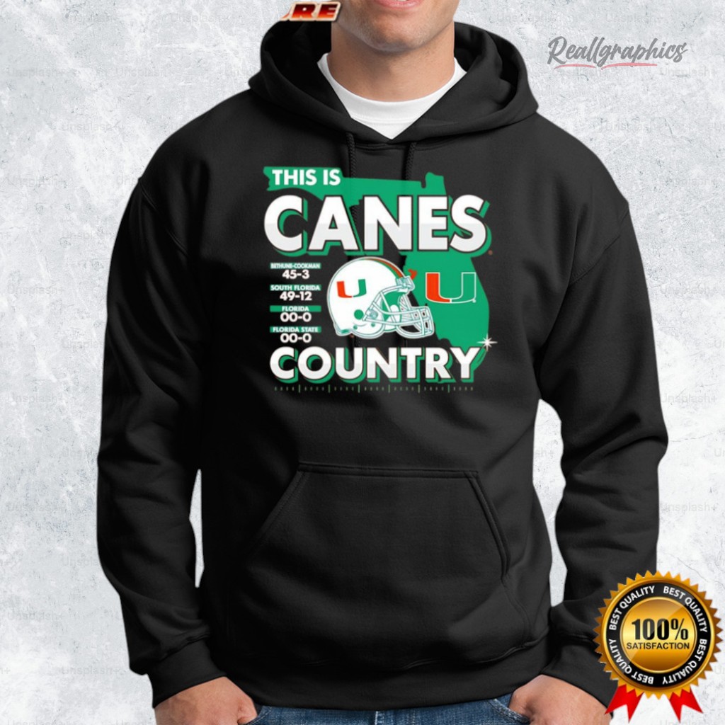 this is canes country miami hurricanes 2025 state champs helmet football shirt 2 ab657k