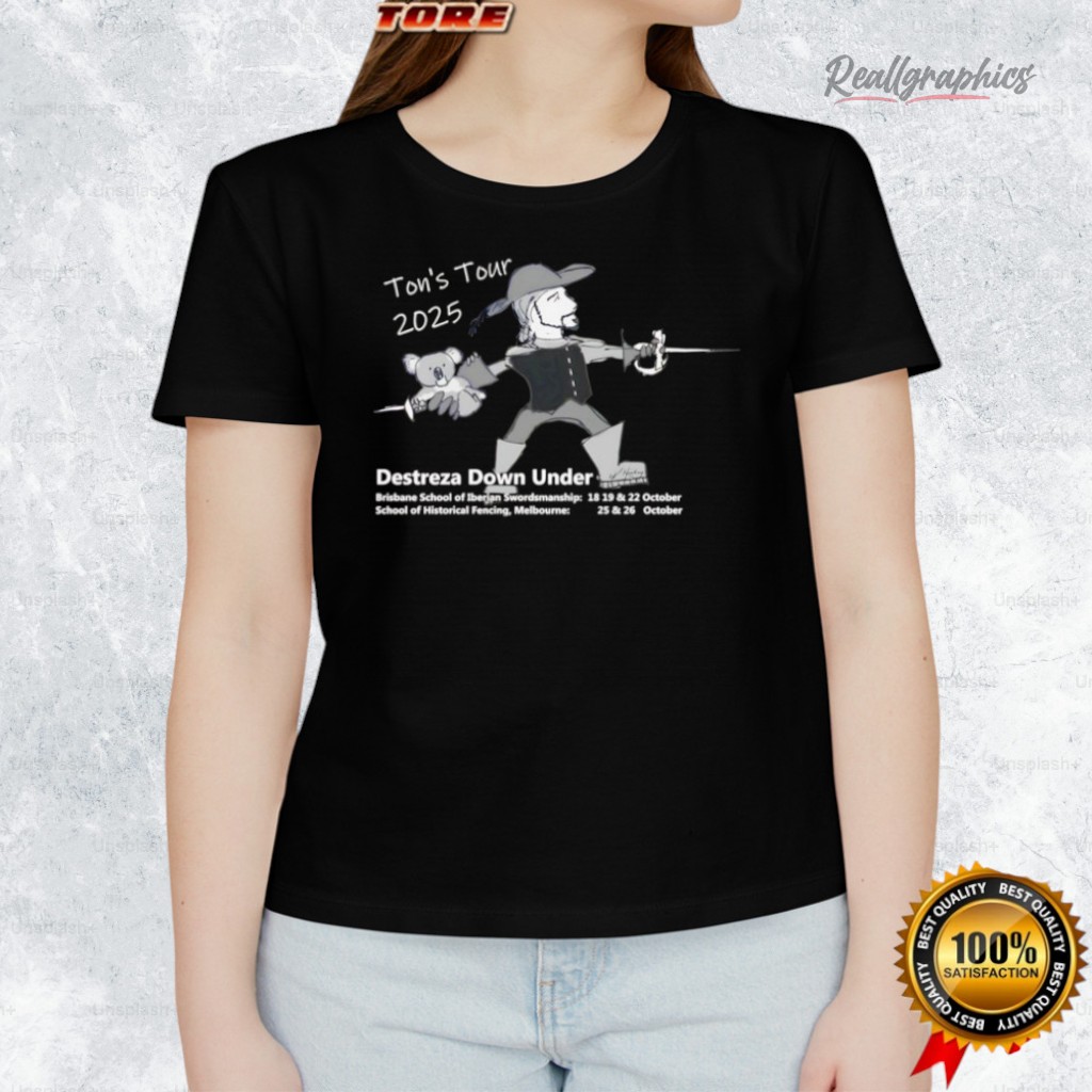 Ton Tour 2 Destreza Down Under Shirt Ton Tour 2 Destreza Down Under Shirt