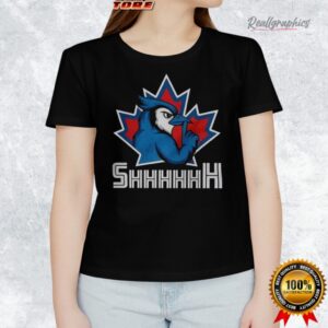 toronto blue jays mlb ace shhhhhh mascot shirt 1 nvtpce