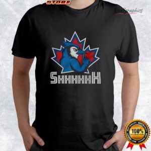 toronto blue jays mlb ace shhhhhh mascot shirt 4 ap940q