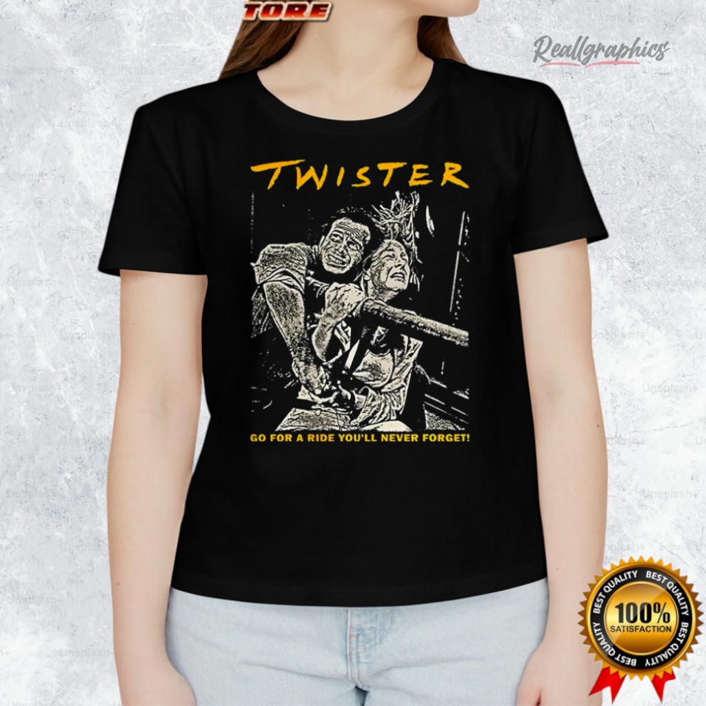 Twister 1996 Go For A Ride You’ll Never Forget Vintage Shirt Twister 1996 Go For A Ride You’ll Never Forget Vintage Shirt