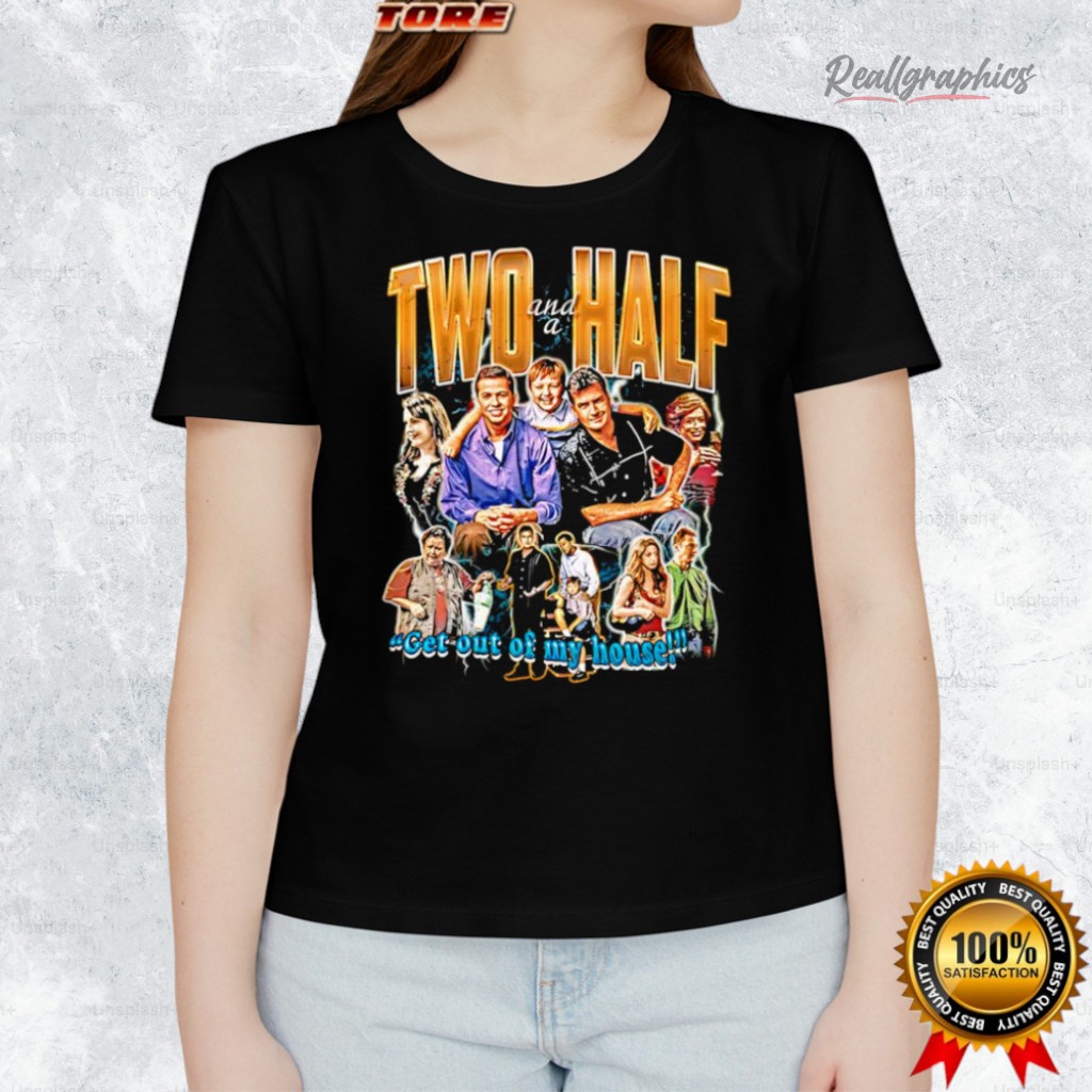 Two And A Half Men Graphic Shirt Two And A Half Men Graphic Shirt