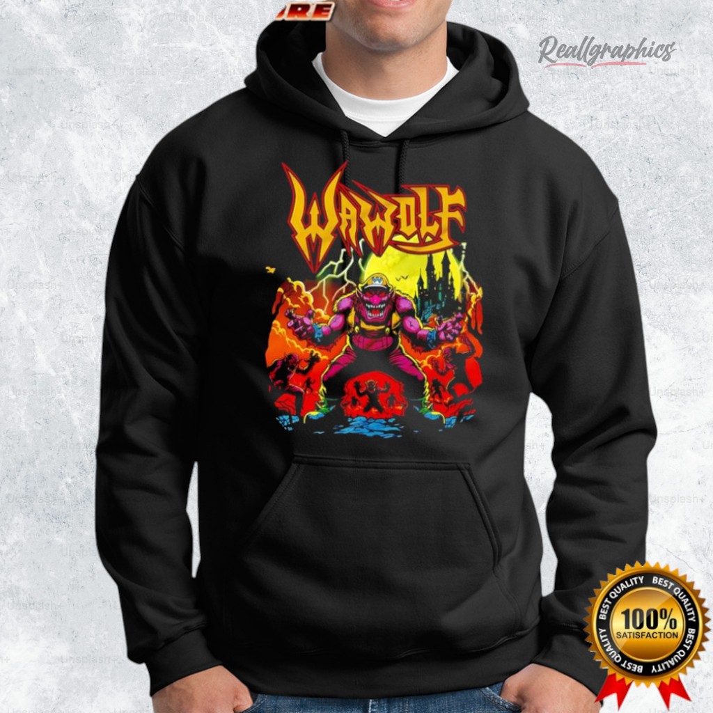 wawolf character parody wererio from draculabyte album coer graphic shirt 2 nqgzh7