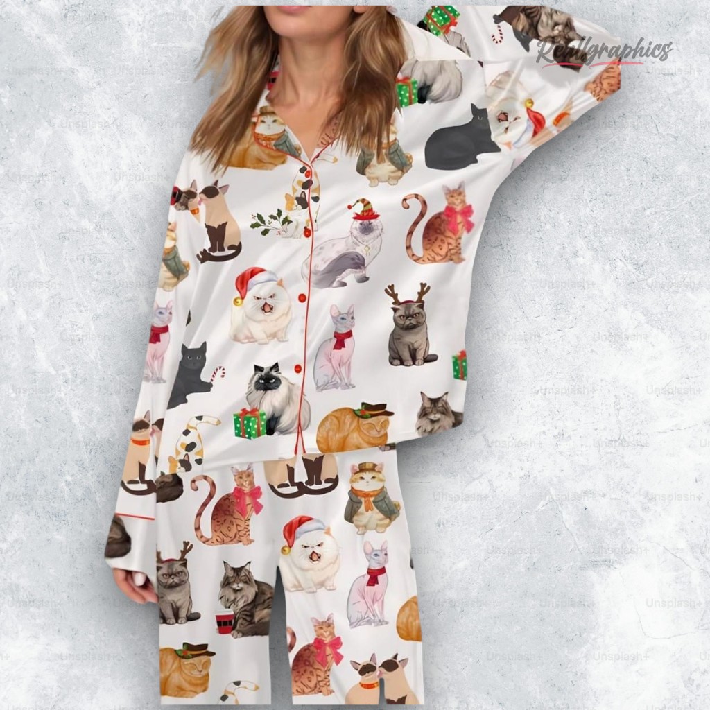 12-cats-of-christmas-satin-pajama-set-for-women-3_bi4rju 12 cats of christmas satin pajama set for women 3 bi4rju