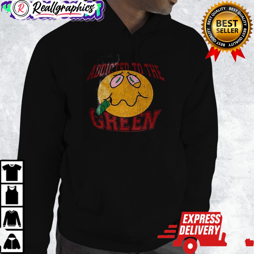 addicted-to-the-green-smoking-shirt-3_jobaew addicted to the green smoking shirt 3 jobaew
