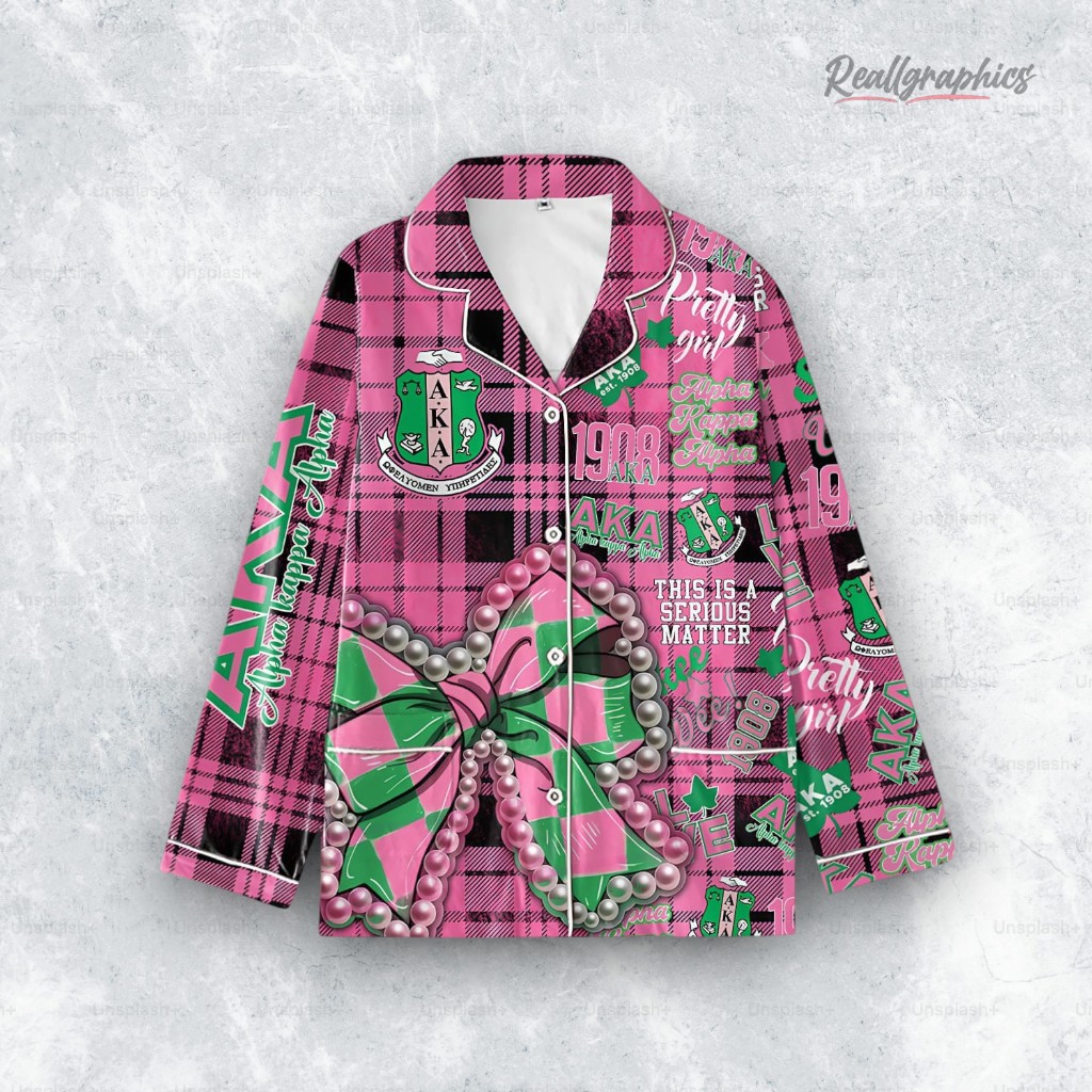 aka alpha kappa alpha this is serious matter pajama set 2 yhrtxt