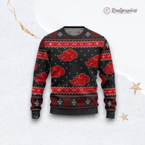 akatsuki members ugly sweater naruto xmas ugly sweatshirt sweater 1 caedtr