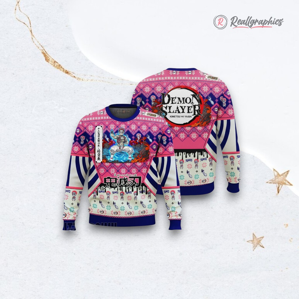 akaza-kny-ugly-sweater-anime-xmas-gift-ideas-3_abjouv akaza kny ugly sweater anime xmas gift ideas 3 abjouv