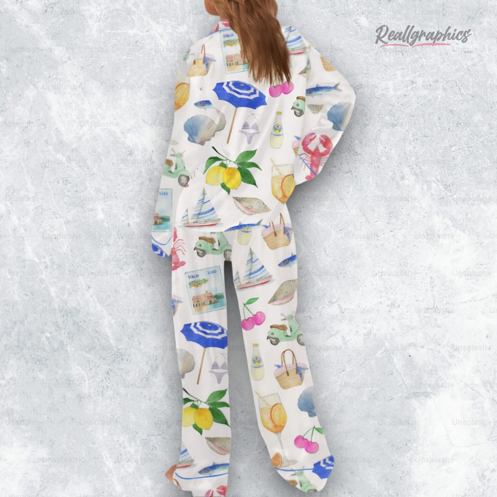 amalfi-coast-italy-summer-satin-pajama-set-3_lx4g3a amalfi coast italy summer satin pajama set 3 lx4g3a