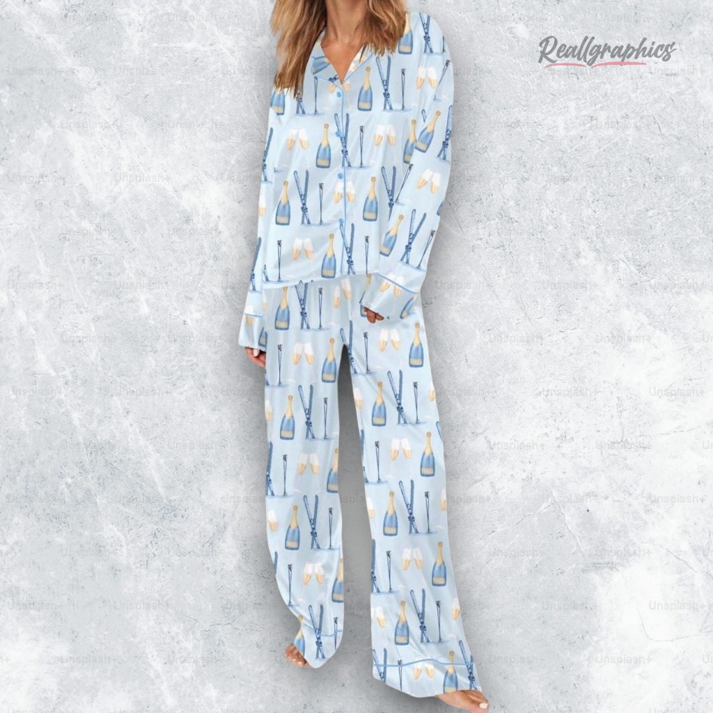 aprC3A8s ski champagne satin pajama set 2 hmzxtw