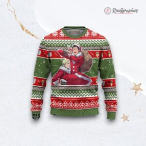 attack on titan ugly christmas sweater jean kirstein custom anime sweatshirt 1 icp77j