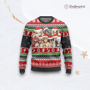 attack on titan ugly christmas sweater nine titans custom anime sweatshirt 1 pyrtzb
