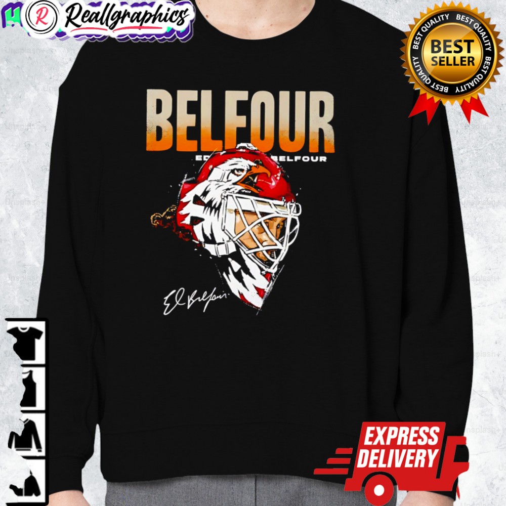 awesome ed belfour chicago eagle mask shirt 2 zh0tqf