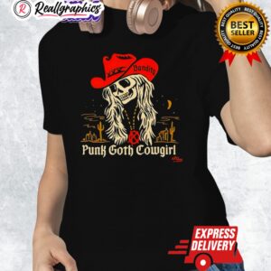 bandita punk goth cowgirl skeleton graphic shirt 1 jf3vpp